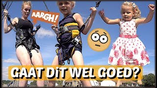 GAAN WE BUNGEEJUMPEN  😱  Bellinga Familie Vloggers 1086 [upl. by Magbie337]