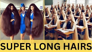 Unbelievable Super Long Hair Transformations  Best Haircuts and Hair Color Trends  Real Rapunzel [upl. by Honebein]