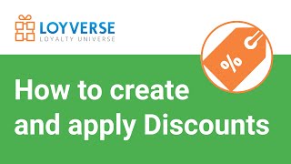 How to create and apply Discounts in the Loyverse POS [upl. by Maxama]