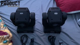 Uking 100W LED Moving Head  Review [upl. by Alfreda]