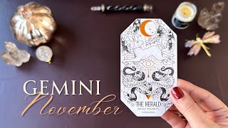 🍂GEMINI LOVE TAROT🍂 quotIn Deep Regret As They Should Bequot NOVEMBER [upl. by Avie]