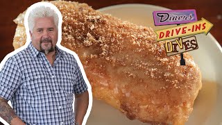 Guy Fieri Tries a Maple Bar  Diners DriveIns and Dives  Food Network [upl. by Tomkin]