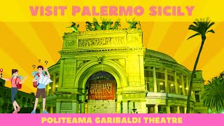 Visit Palermo Sicily The Politeama Garibaldi Theatre [upl. by Layton126]