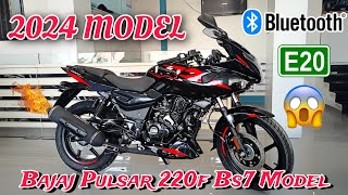 2024 Bajaj Pulsar 220F Bs7 Review  2024 Model  New Features  Price  Mileage  Top Speed [upl. by Templa]