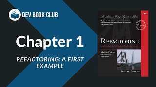 Refactoring Chapter 1 Refactoring A First Example [upl. by Kciredor]