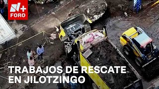 ¿Cómo van las labores de rescate por deslave en Jilotzingo Estado de México  Las Noticias [upl. by Marsiella]