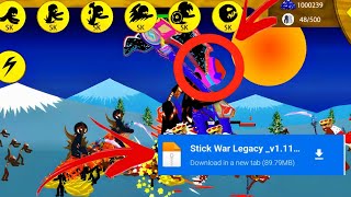 stick war legacy new vip mod APK 💯 working ultimate zombie skin mod [upl. by Llenart]