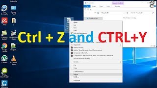 Ctrl  Z and CtrlY  How to use the Redo shortcut CtrlY or F4 and the Undo shortcut ctrlz [upl. by Owens]