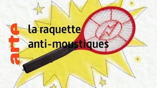 la raquette antimoustiques  Karambolage  ARTE [upl. by Affer908]