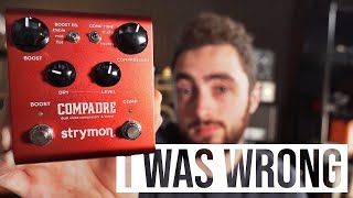 Why I HATED Compressor Pedals and I was wrong Strymon Compadre [upl. by Rasure124]