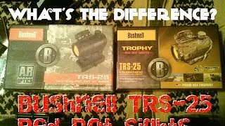 Bushnell TRS25 Trophy comparison [upl. by Massimo]