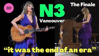 Taylor Swift PLAYS ULTIMATE GOODBYE mashup to end final acoustic set of Eras Tour [upl. by Patt]