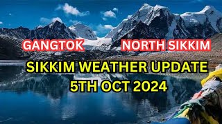 Sikkim Weather Gangtok Weather Today North Sikkim Tour [upl. by Acirre662]