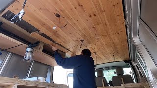 Vauxhall Vivaro Camper Van Conversion  Episode 6  Cladding amp More Framing [upl. by Deming4]