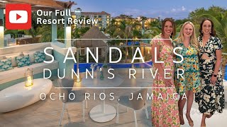 Sandals Dunn’s River Resort Review  UNIQUE Features Highlight  AllInclusive Ocho Rios Jamaica [upl. by Ilyse]