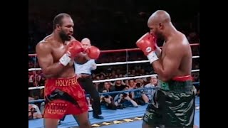 MICHAEL MOORER vs EVANDER HOLYFIELD  1 [upl. by Froemming]