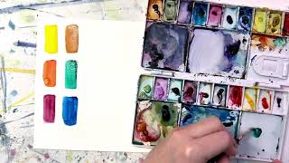 Reviewing Holbein watercolors  are they worth it [upl. by Welby]