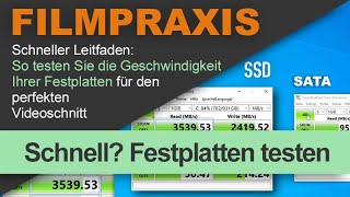 Optimieren Sie Ihren Videoschnitt Schnelle und wichtige Anleitung zum Testen Ihrer Festplatten [upl. by Noved26]