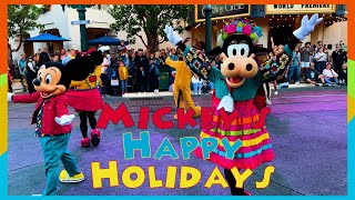 Mickeys Happy Holidays  Disney California Advenutre 2023 [upl. by Gnad]