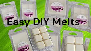 Melts with Soy Wax Easy For Beginners [upl. by Reyotal637]