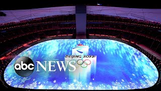 Opening ceremonies kick off 2022 Winter Olympic Games [upl. by Ohcamac171]