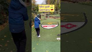 Mini golf ⛳️ Germany 🇩🇪 shortviral minigolf teluguvlogs devara [upl. by Sumetra]