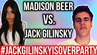 JACK GILINSKY VERBALLY ABUSING MADISON BEER WITH AUDIO JACKGILINSKYISOVERPARTY [upl. by Pyne62]