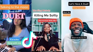 AMAZING TikTok Singing Duets Compilation🎤 [upl. by Assenar284]