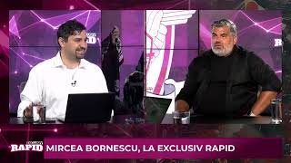 EXCLUSIV RAPID 📣 cu Mircea Bornescu Fostul portar comentează perioada slabă prin care trece echipa [upl. by Kitarp]