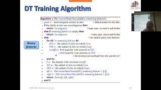 CMPS 460  Machine Learning  S22  Session 1e  Formalizing the Learning Problem [upl. by Aeiram]