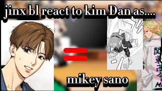 jinx bl react to kim Dan as mikey sano hope yall enjoy 😉 ♠︎itzgachalily♥︎ [upl. by Beauchamp]