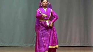 Tarangini School of Kathak  Anuradha Nag Solo Part 1 of 3 [upl. by Light]