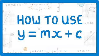 GCSE Maths  What on Earth is y  mx  c 67 [upl. by Alanah]