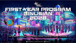 Opening First Year Program Binusian 2028 [upl. by Joiner]