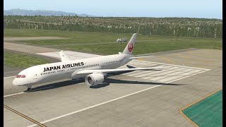 xplane 11 非官方 免費飛機  B7879 能力測試 [upl. by Alegna]