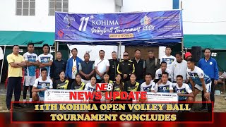 11TH KOHIMA OPEN VOLLEY BALL TOURNAMENT CONCLUDES [upl. by Ardehs]