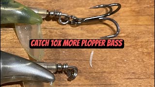 My Secret Whopper Plopper Modification…Will CatchLand 50 More Bass [upl. by Naitsirc]