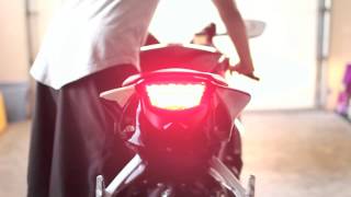 Motodynamic Integrated Tail Light 2014 Honda CBR1000RR [upl. by Oirelav]