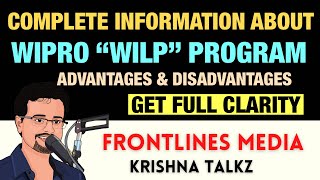 Wipro WILP Program  Advantages and Disadvantages  Clear Explanation [upl. by Peg941]