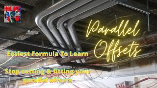 Conduit Bending Parallel Offsets How to calculate and implement Parallel Adjustment Constants [upl. by Nariko]