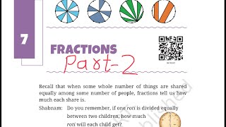 Fractions  class 6 part 2 maths ganit Prakash  chapter 7 complete solution with explanation [upl. by Garbers810]