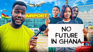 Ghanaian Youth are Angry and Fed Up They Want to Leave the Country [upl. by Sutherland]