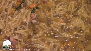 PASTA E LENTICCHIE ricetta squisita  FoodVlogger [upl. by Neelyaj69]