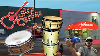 Buying a Drumhead at Guitar Center [upl. by Olette]