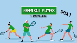 Home tennis training for Green ball players vol 3 [upl. by Rubenstein]