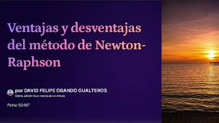 Método de Newton Rapson [upl. by Alix]