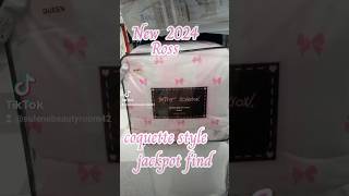 lets goNewRoss🛍️Betsey Johnsonpink and girlyhaulcoquette stylebed in a bagtrending2024😱 [upl. by Atnoed569]