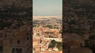 Cathedral Monreale Palermo Sicily Italy Overlooking the city and the sea [upl. by Shwalb250]