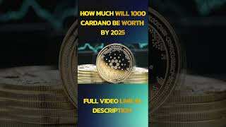 How Much Will 1000 Cardano Be Worth By 2025 [upl. by Inacana890]