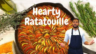 EASY HEARTY RATATOUILLE RECIPE Confit Byaldi Healthy Recipe shorts [upl. by Helban]